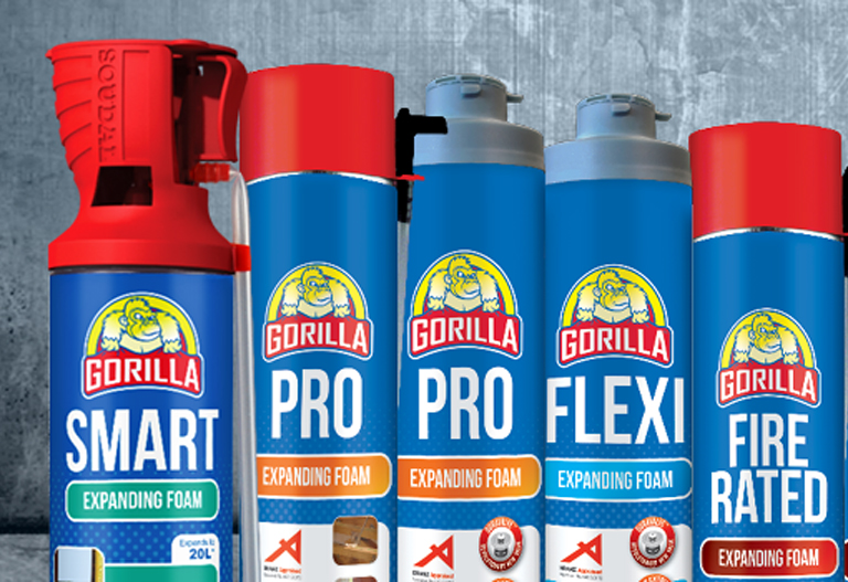 Gorilla construction adhesives, foams, fillers, sealants and more