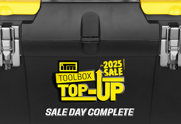 Toolbox Top-Up Sale Day finished